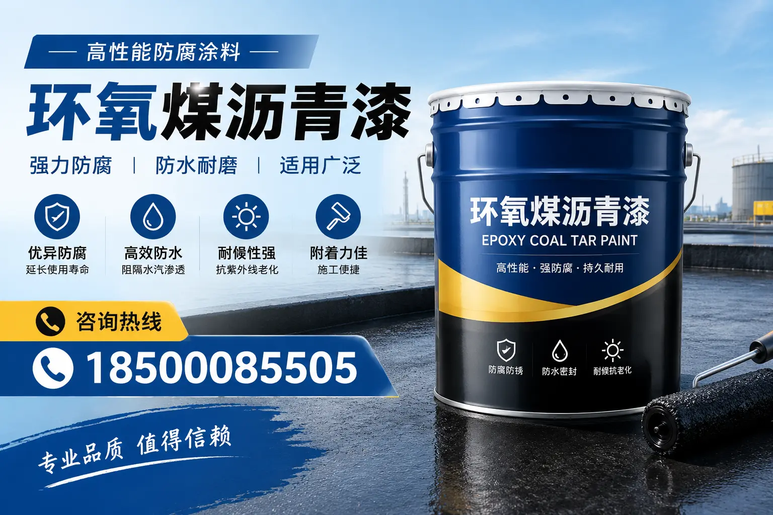 环氧煤沥青漆的主要成分与功能，南阳用户深度了解