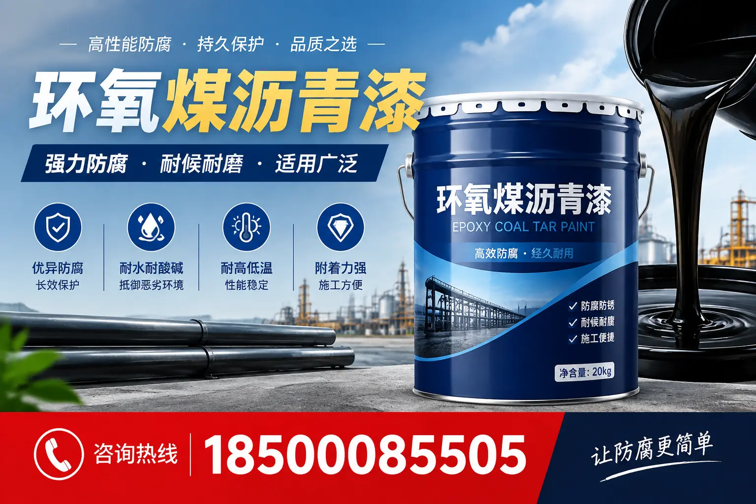 环氧煤沥青漆在不同气候条件下的表现分析，南阳适用性